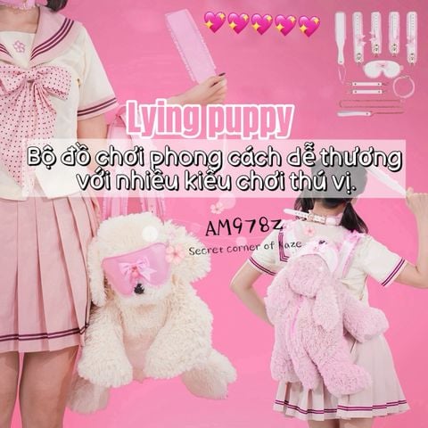 BDSM set X puppy backpack AM978z