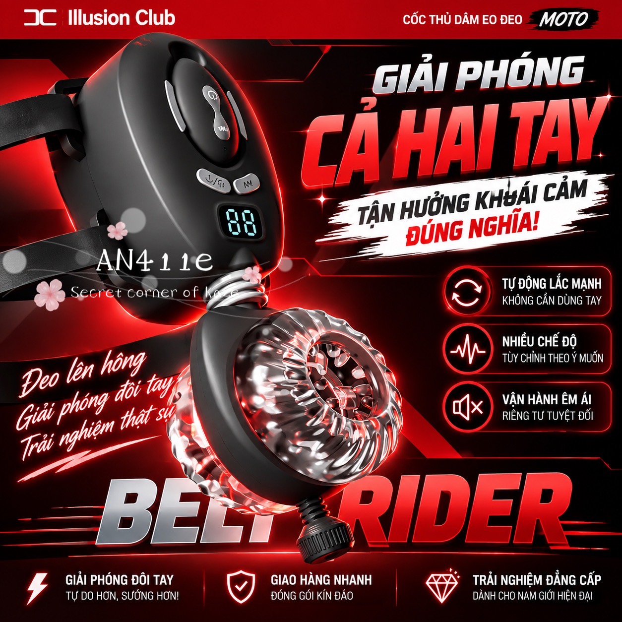 Belt rider AN411e