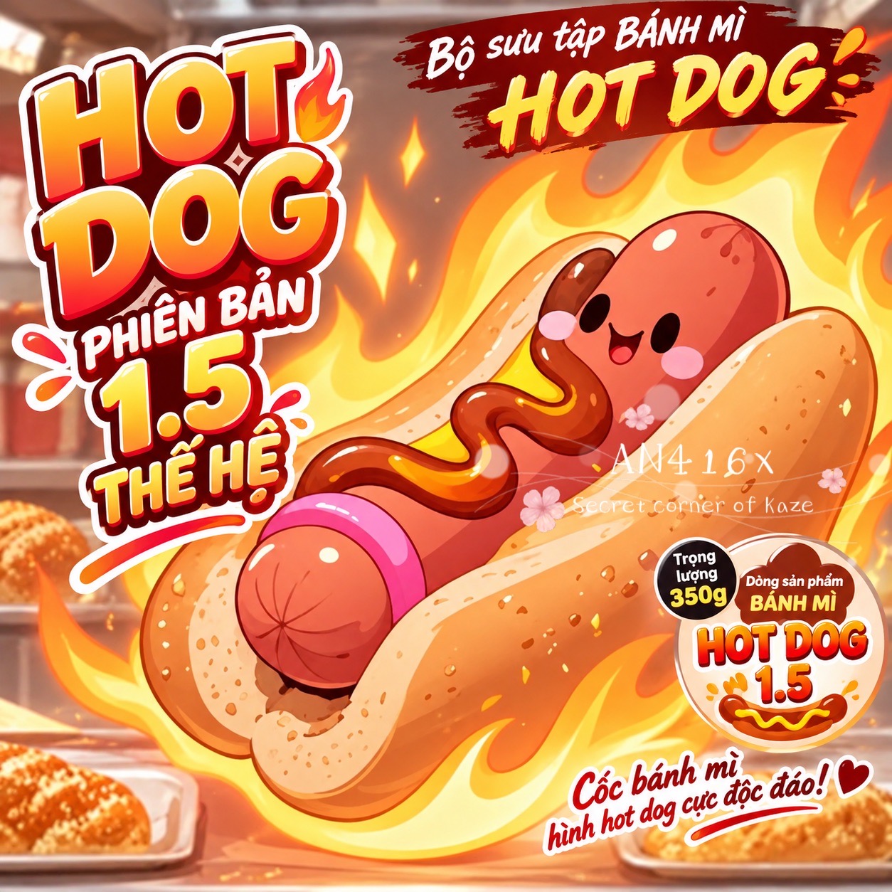Series bánh mì AN416x