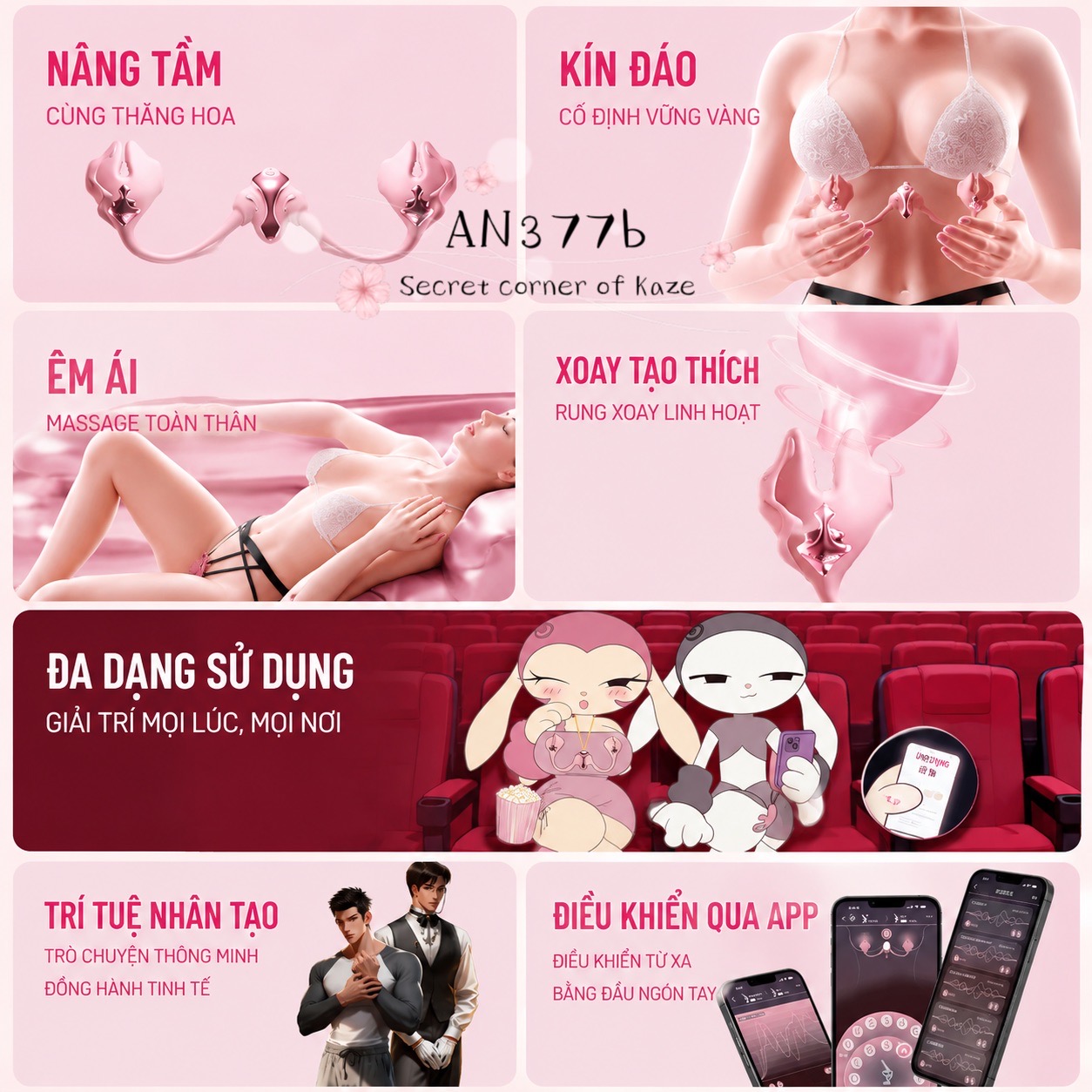 Kẹp sứa AN377b