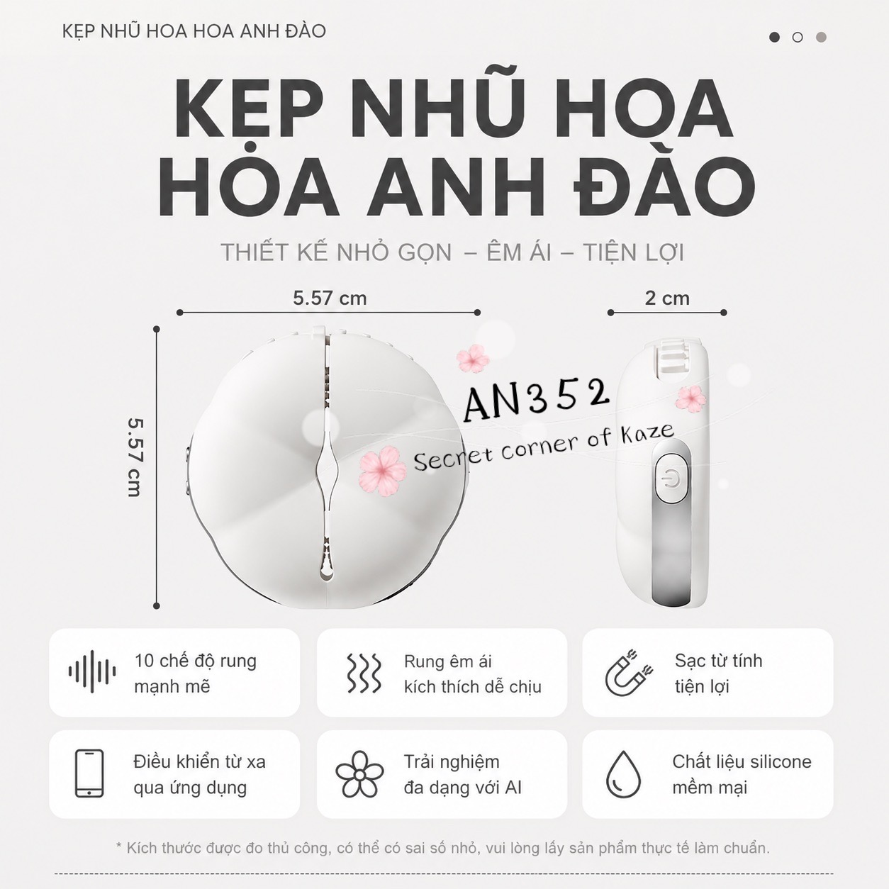 Kẹp ti rung AN352