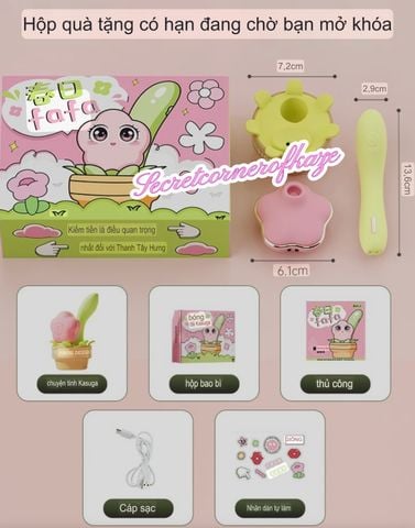 Chậu hoa massage AM417