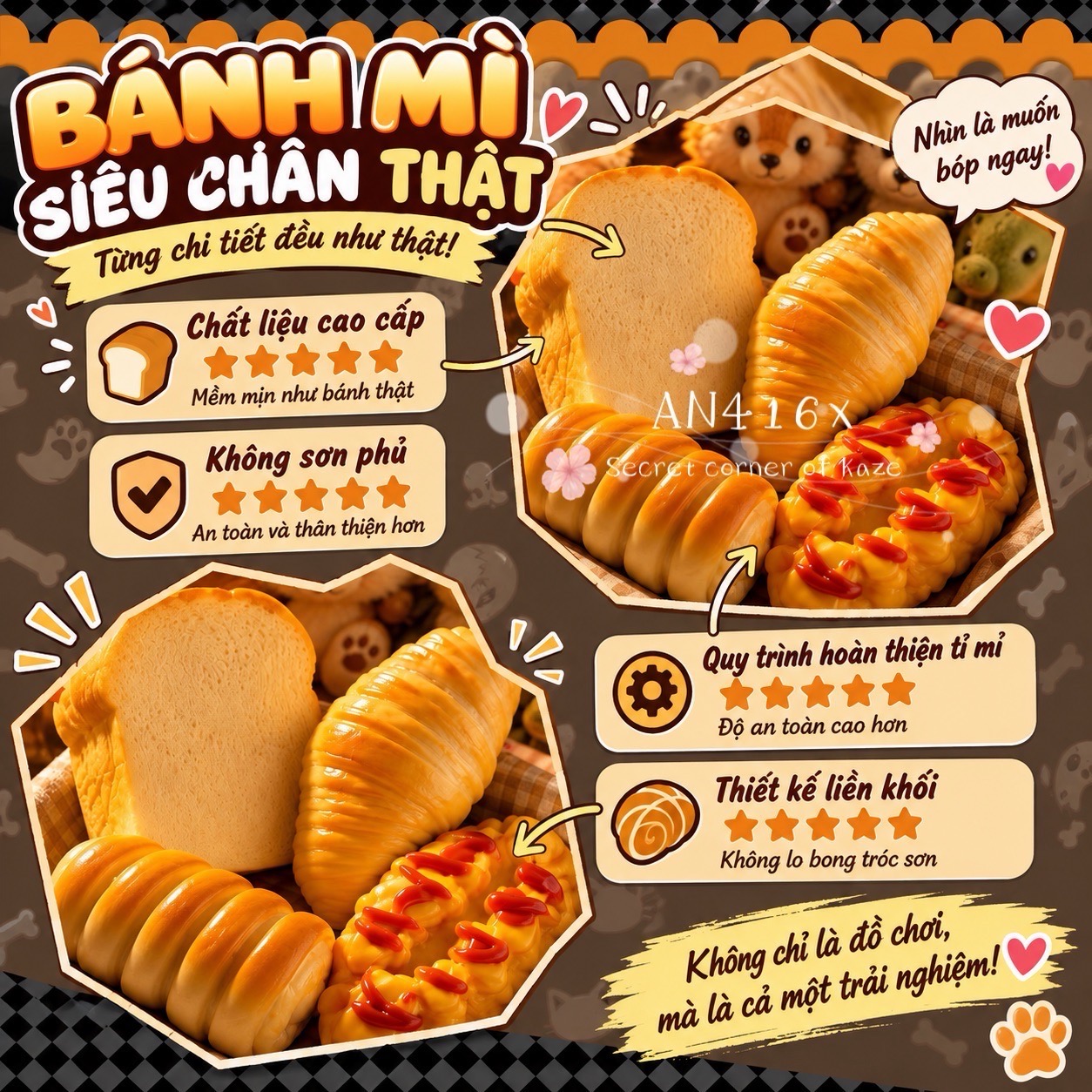 Series bánh mì AN416x