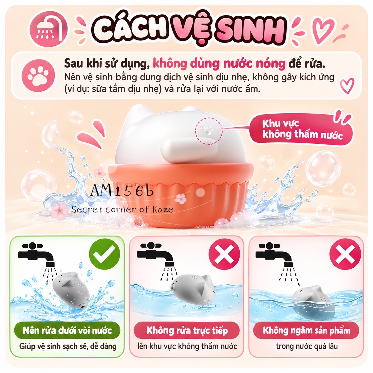 Cat cupcake sucking AM156b