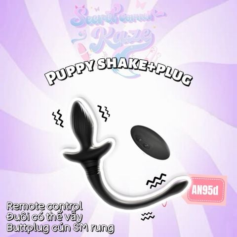 Buttplug đuôi cún vẫy AN95d