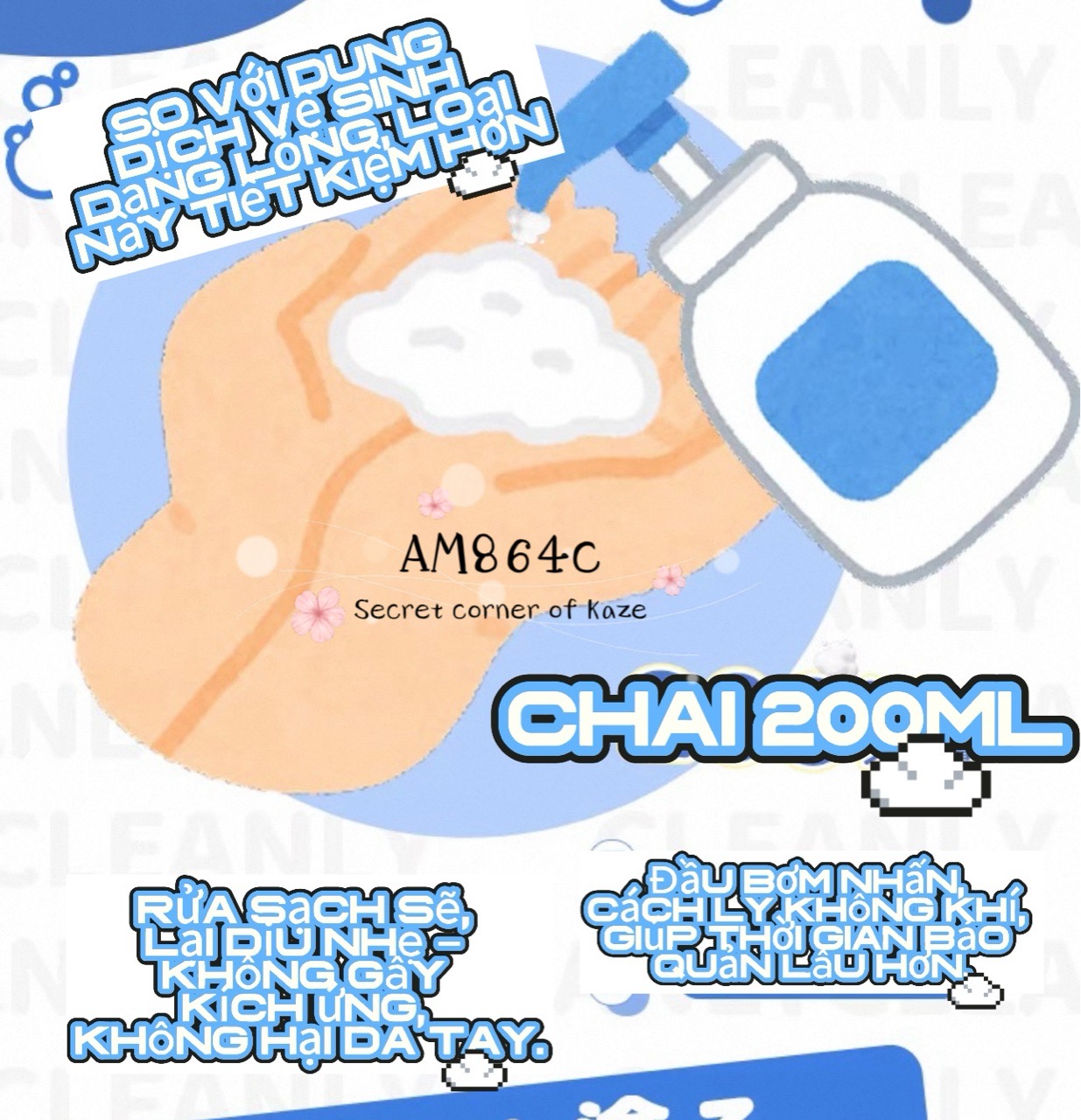 Bột / dung dịch bảo quản toy AM864c