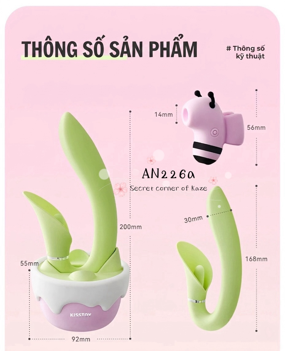 Ong và Lá Hoa AN226a