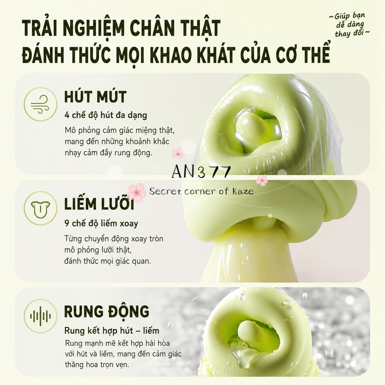 Rồng xanh cute AN377