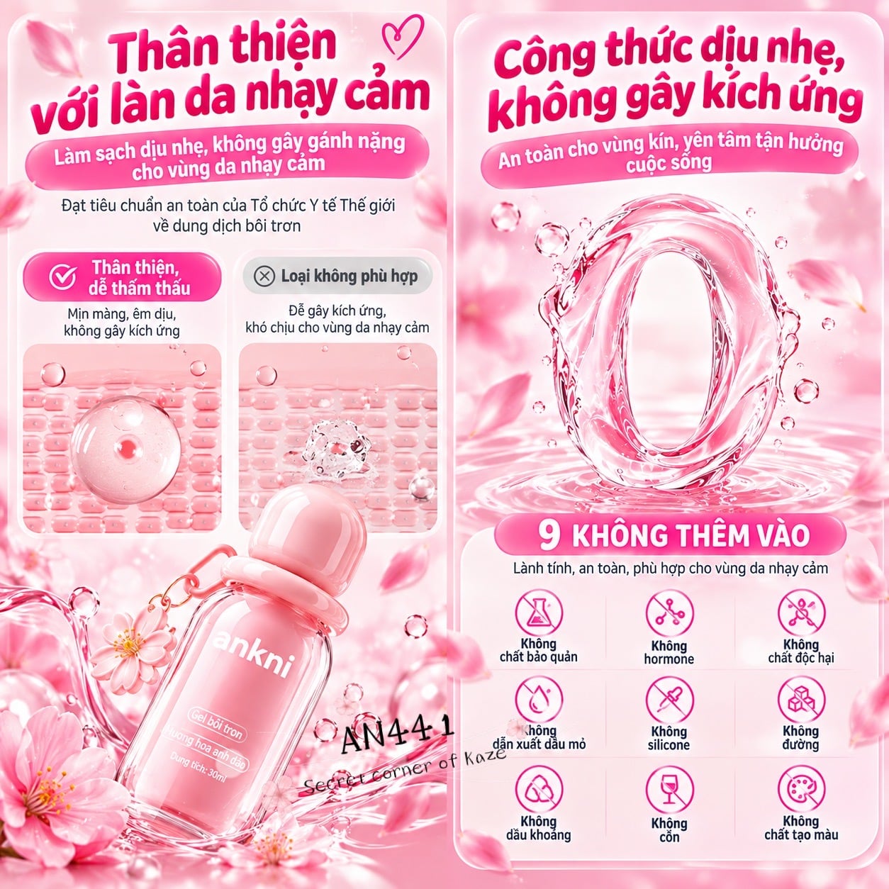 Lube ankni hương hoa AN441