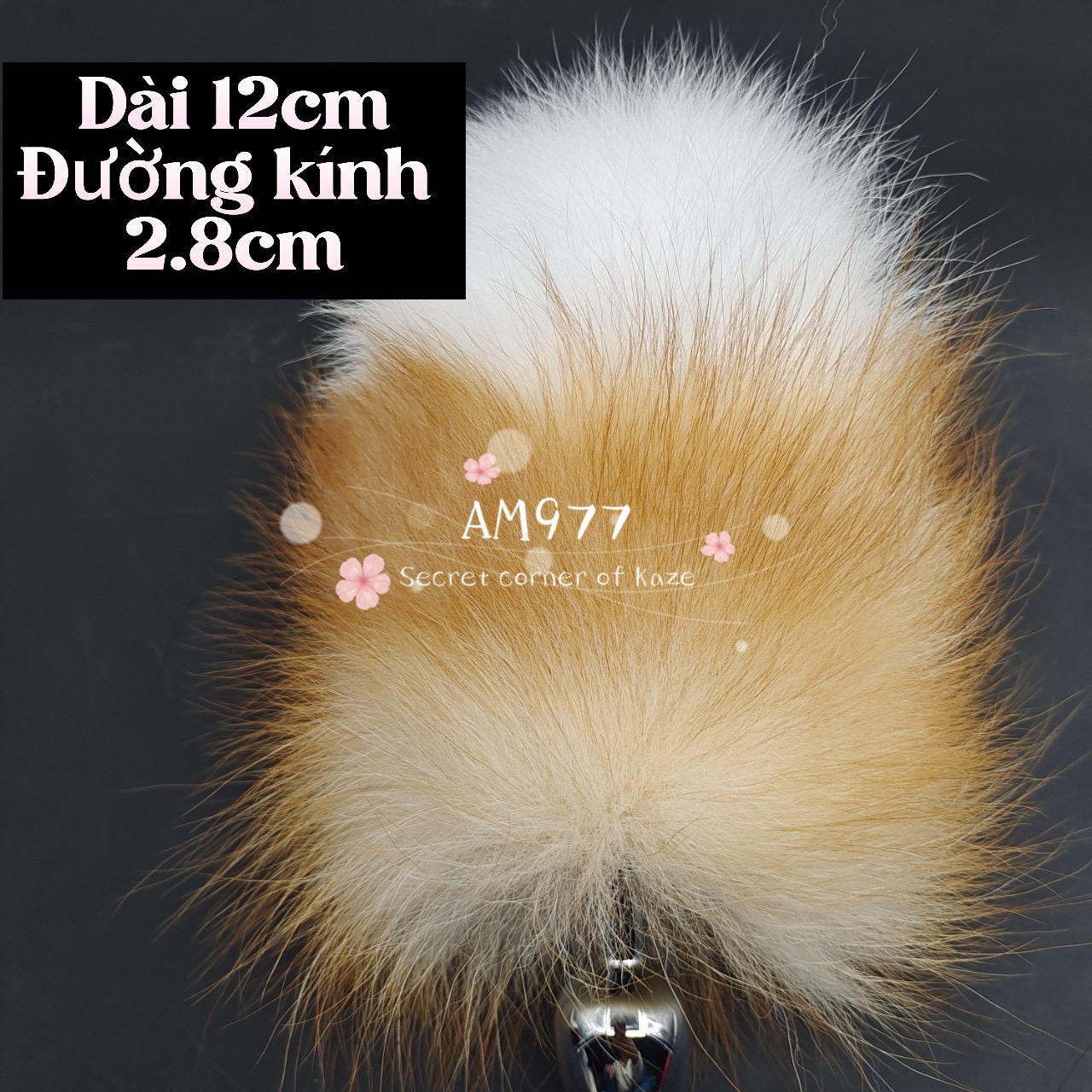 Đuôi thỏ nhiều màu AM977