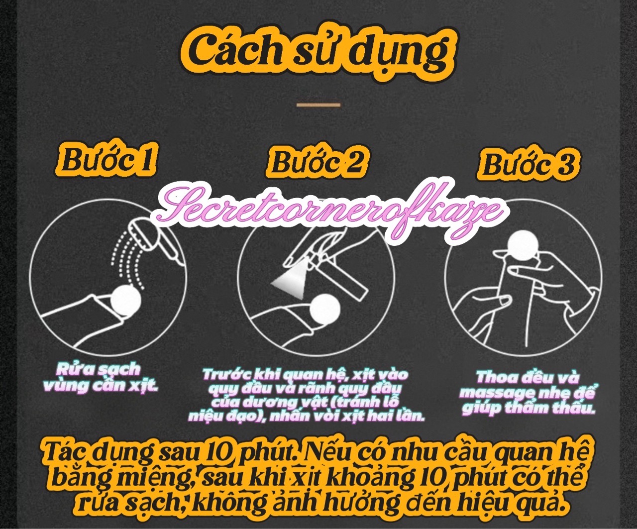 Xịt kéo dài quan hệ AM770y