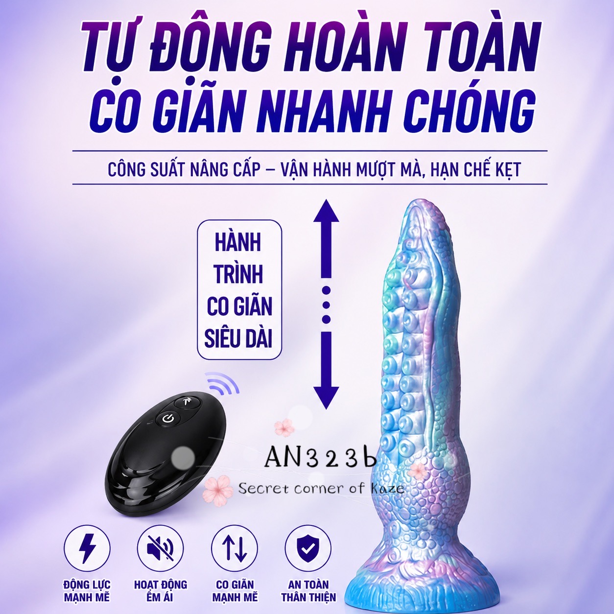 Râu tuột xoay rung AN323b