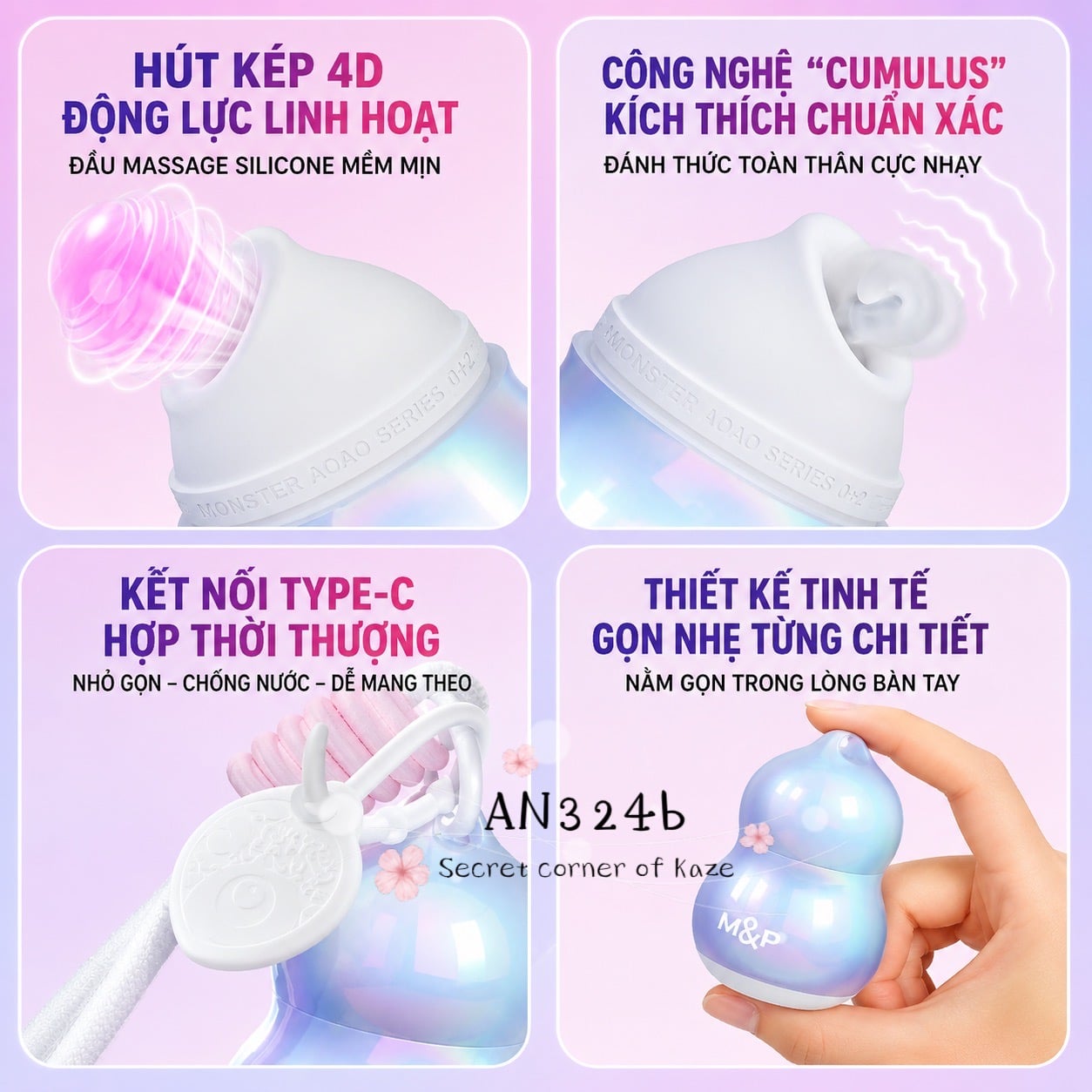 Hồ lô ma thuật AN324b