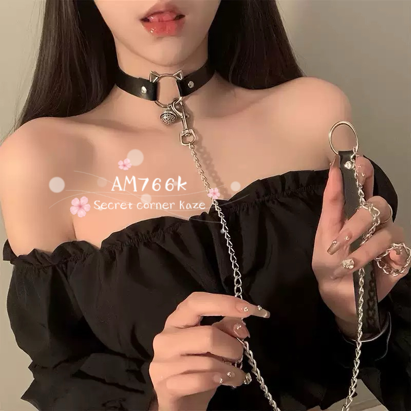 Dây dắt choker mèo AM766k