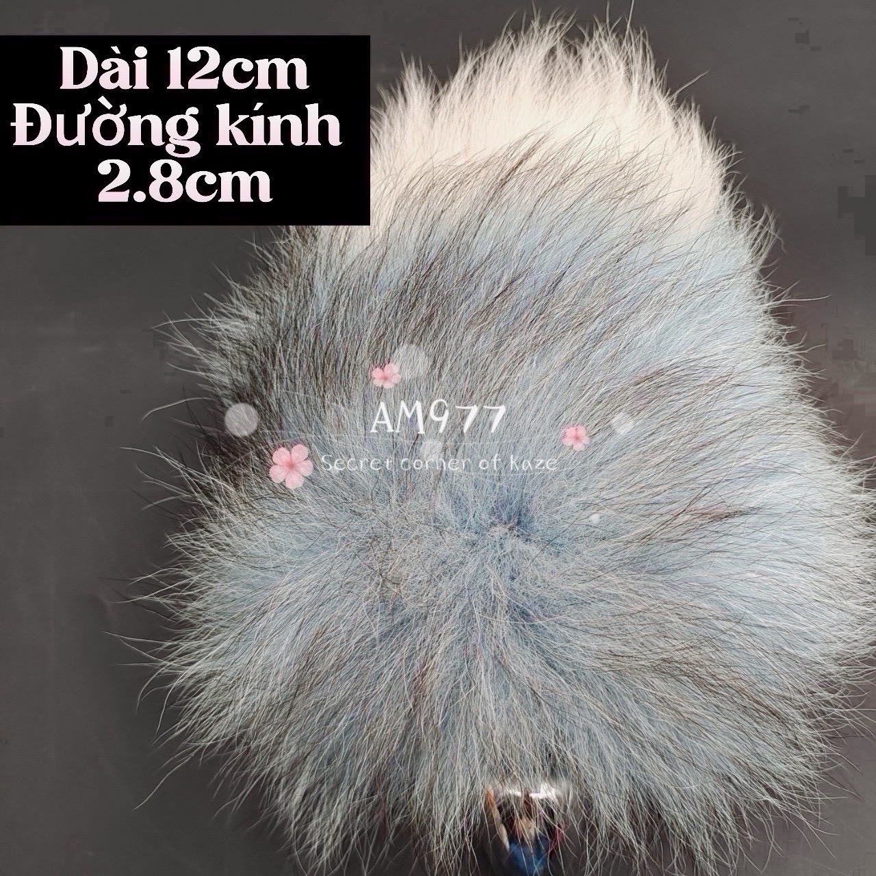 Đuôi thỏ nhiều màu AM977