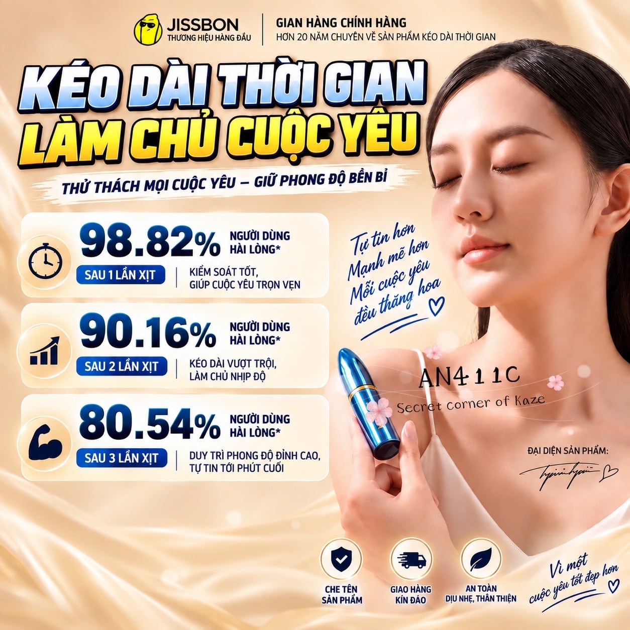 Xịt delay AN411c