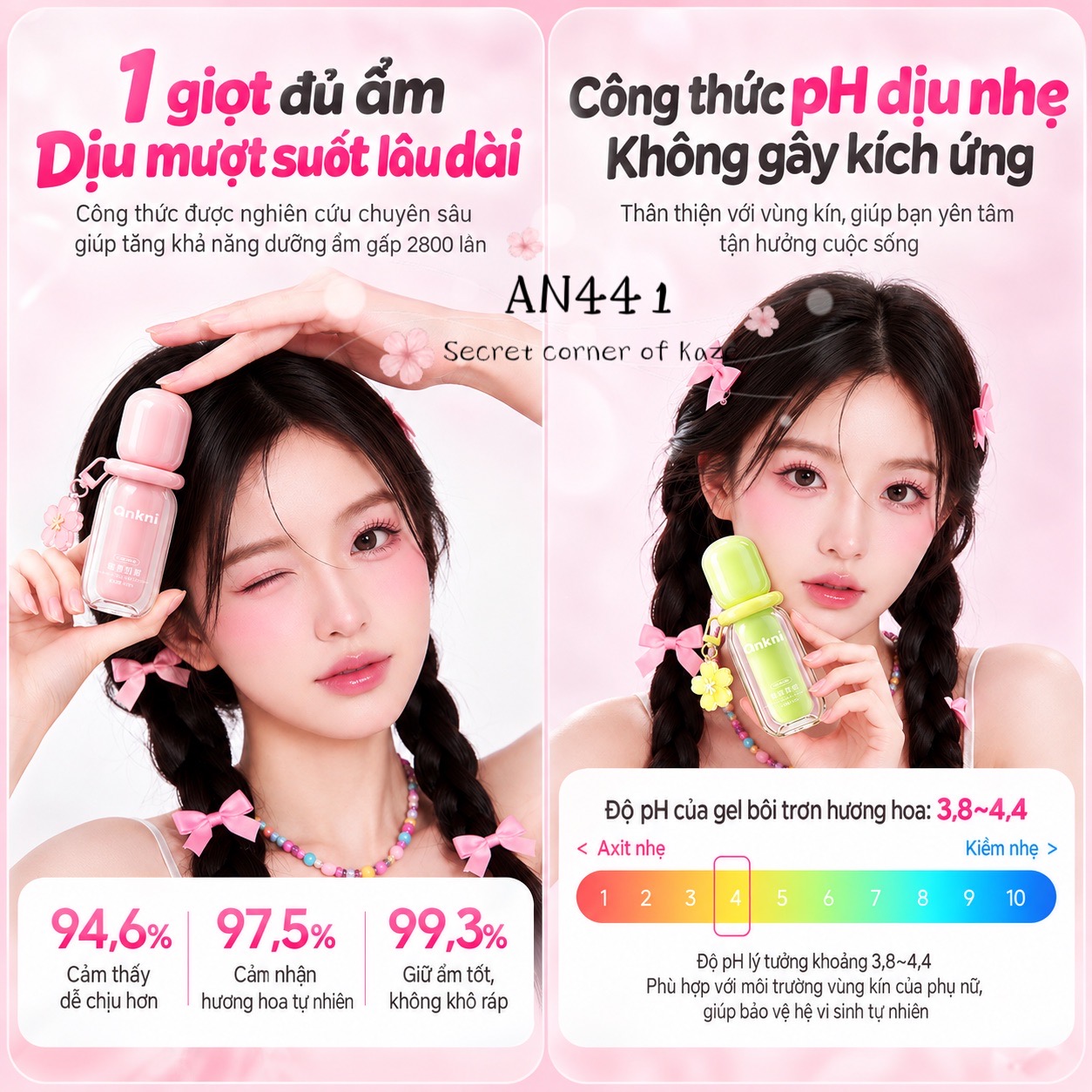 Lube ankni hương hoa AN441