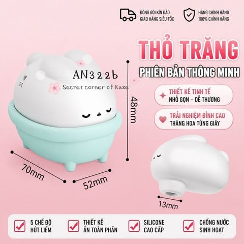 Bathing bunny AN322b