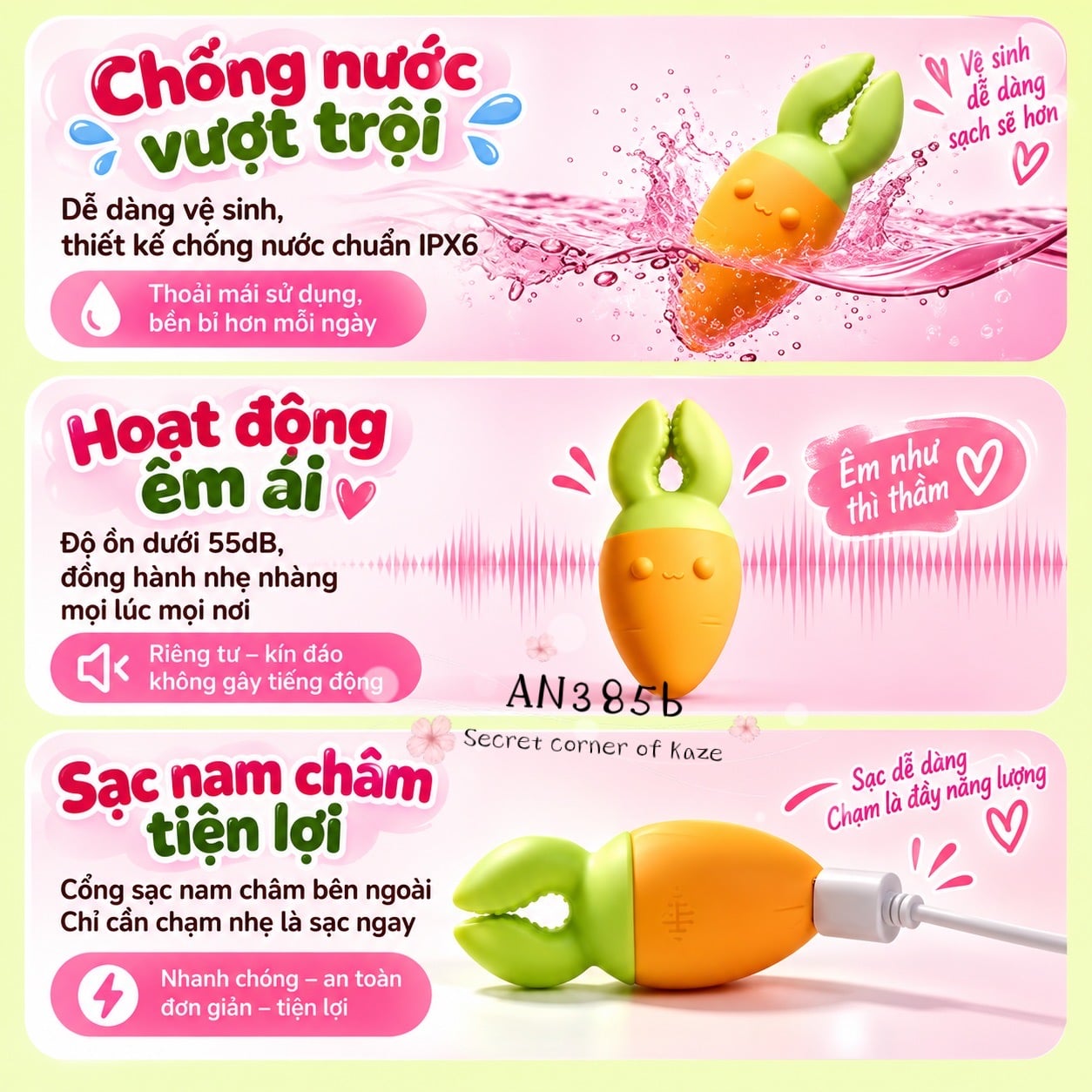 Secret carrot AN385b