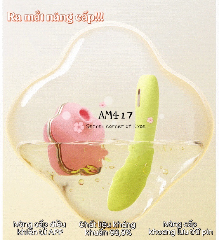 Chậu hoa massage AM417