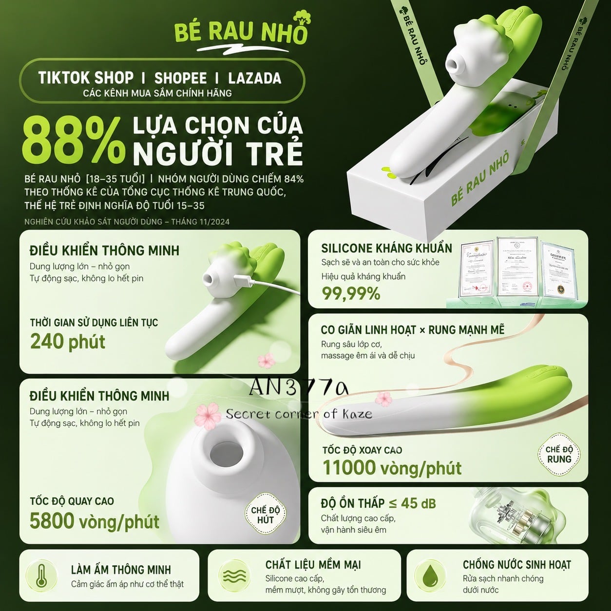 Bắp cải cưng AN377a