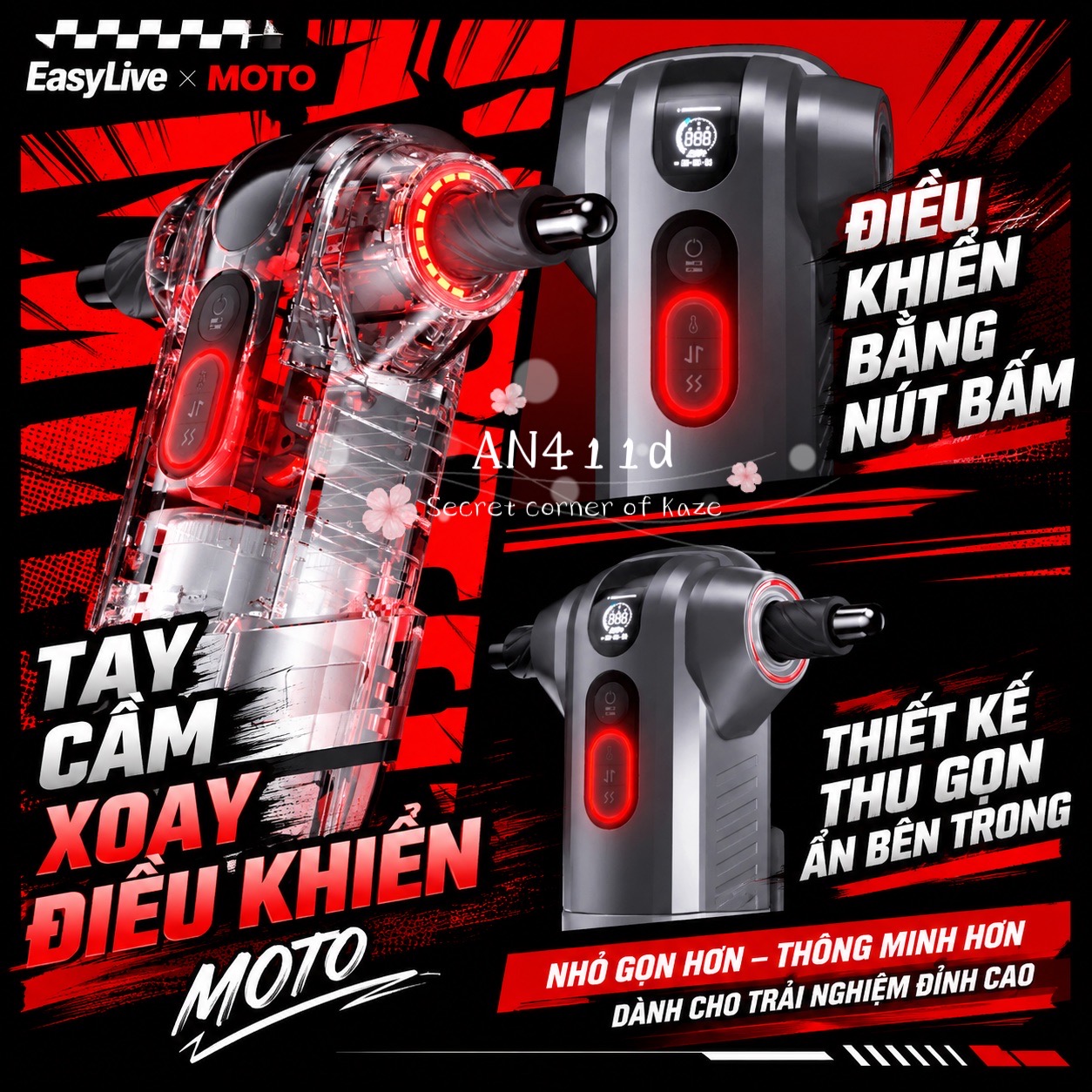 Easylive x Moto AN411d