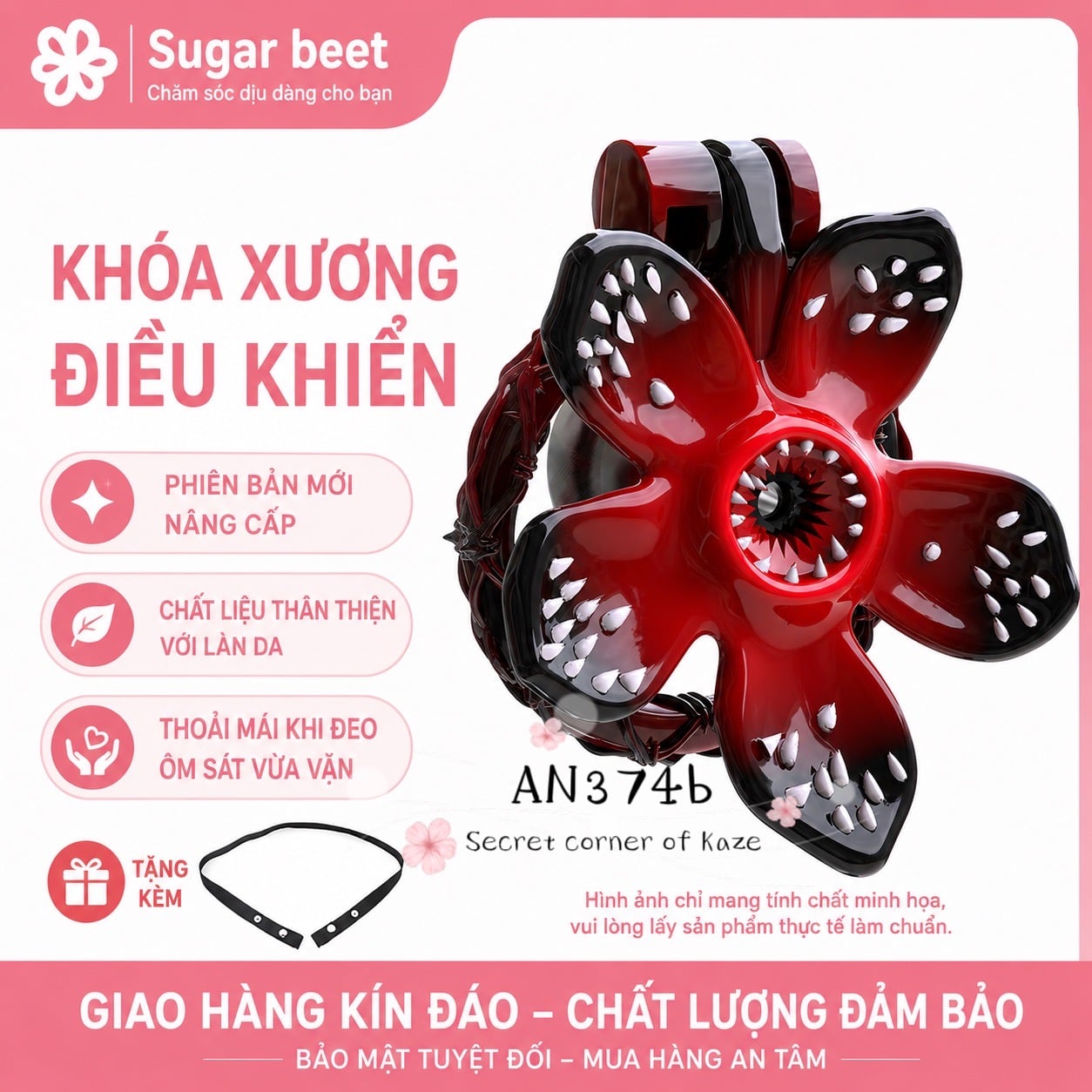 Khóa hoa ăn thịt AN374b