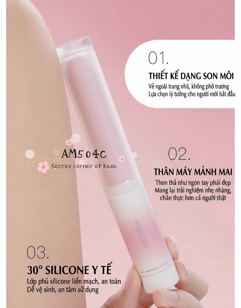 Son môi hồng AM504c