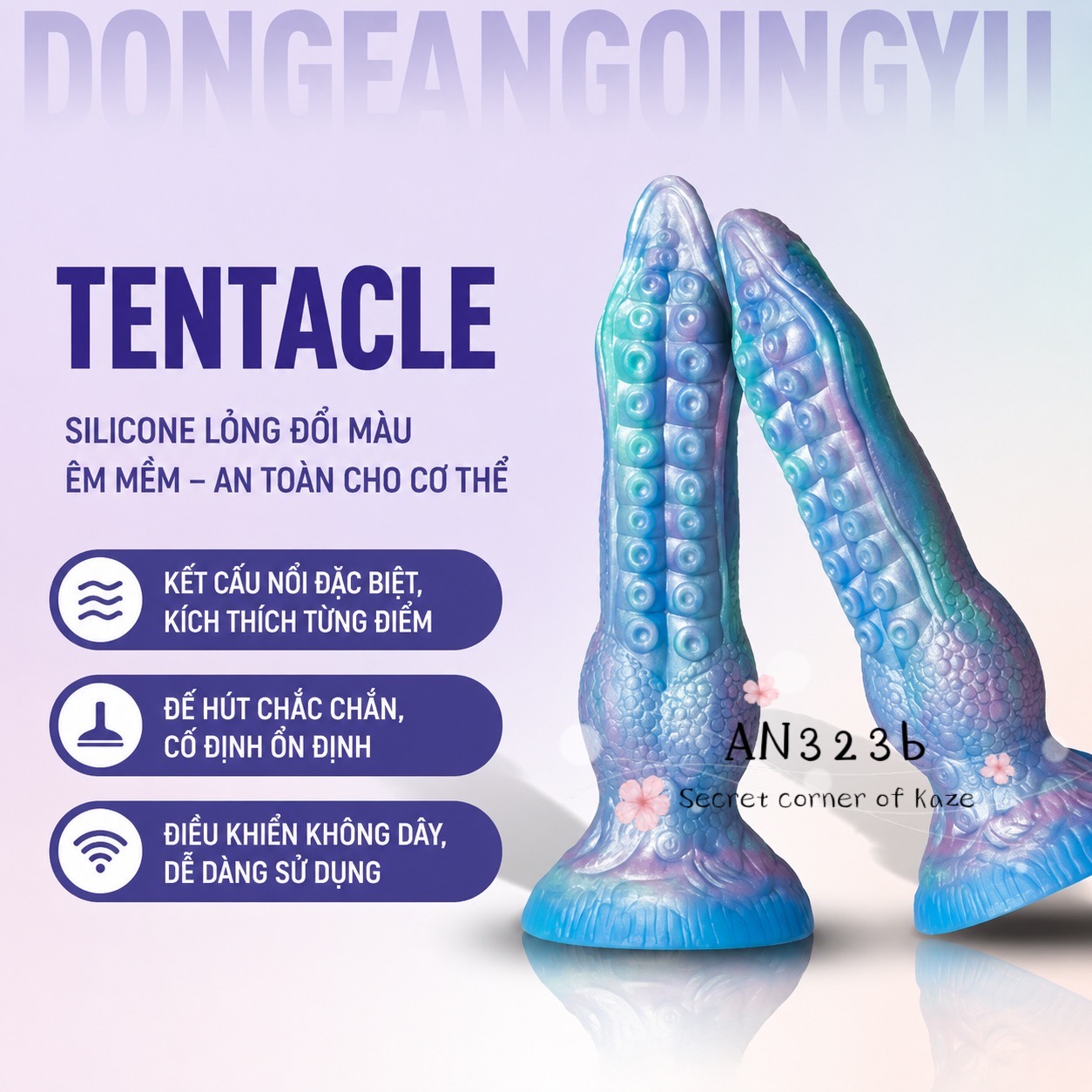 Râu tuột xoay rung AN323b