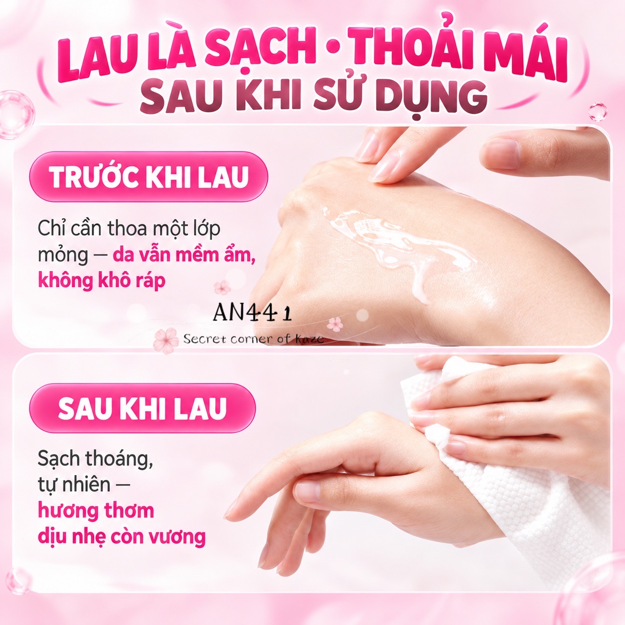 Lube ankni hương hoa AN441