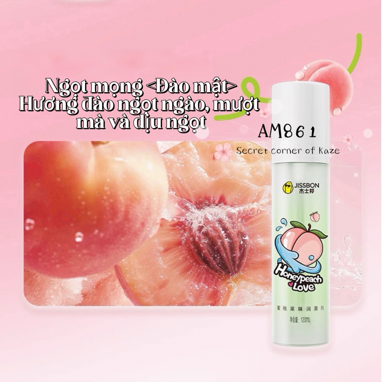 Gel bôi trơn vị trái cây Jissbon 120ml AM861