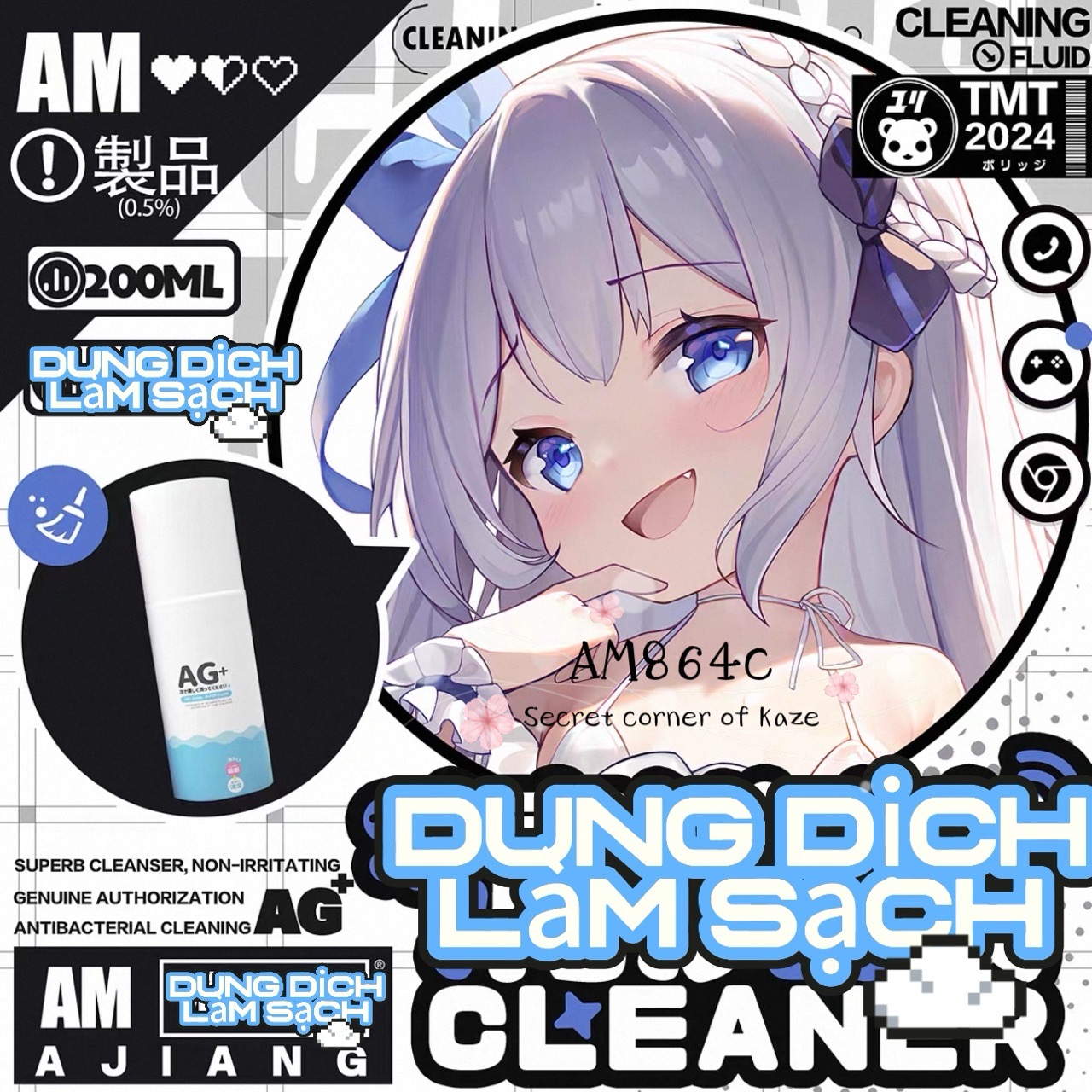 Bột / dung dịch bảo quản toy AM864c