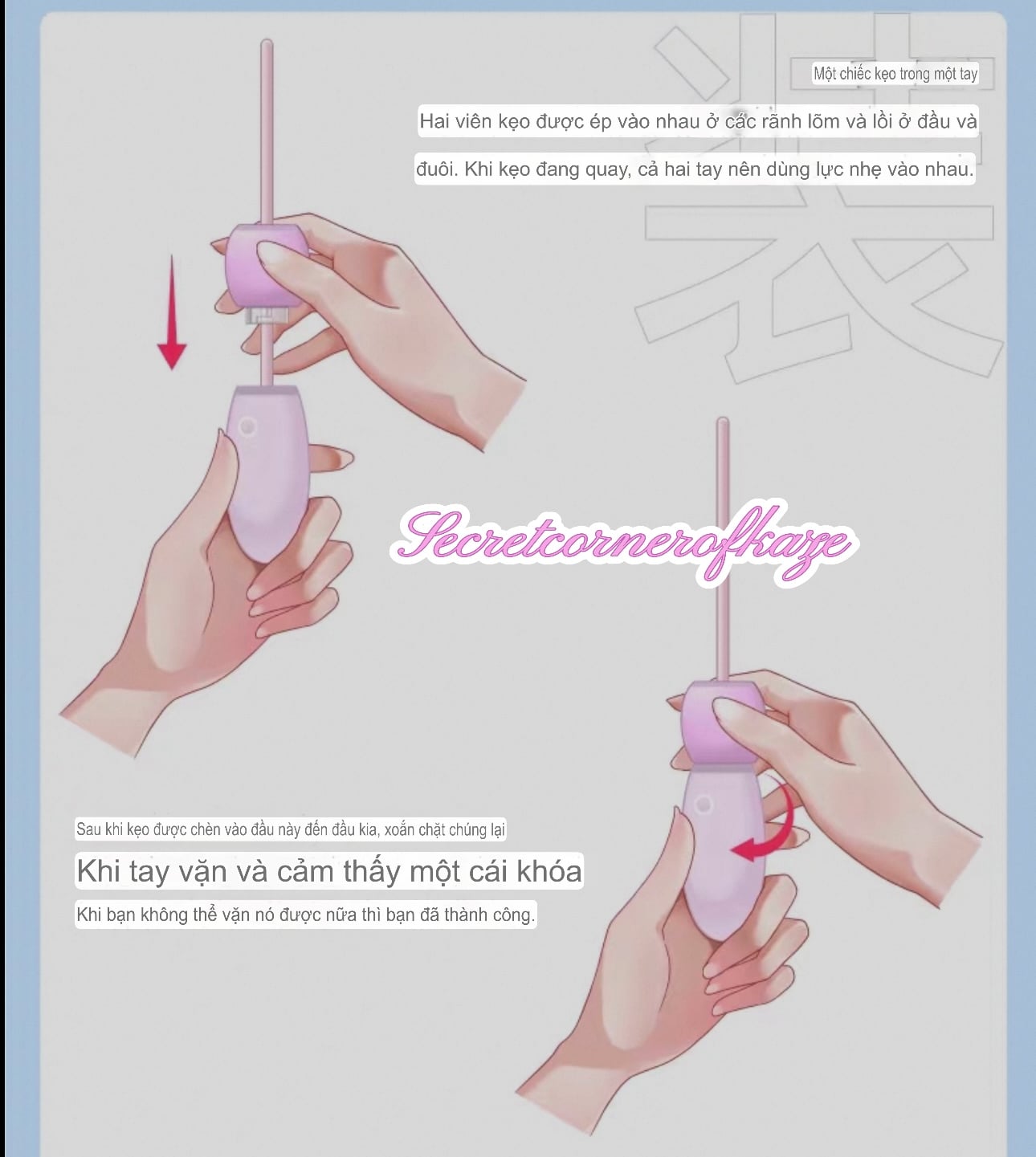 Cây kẹo massage AM517c