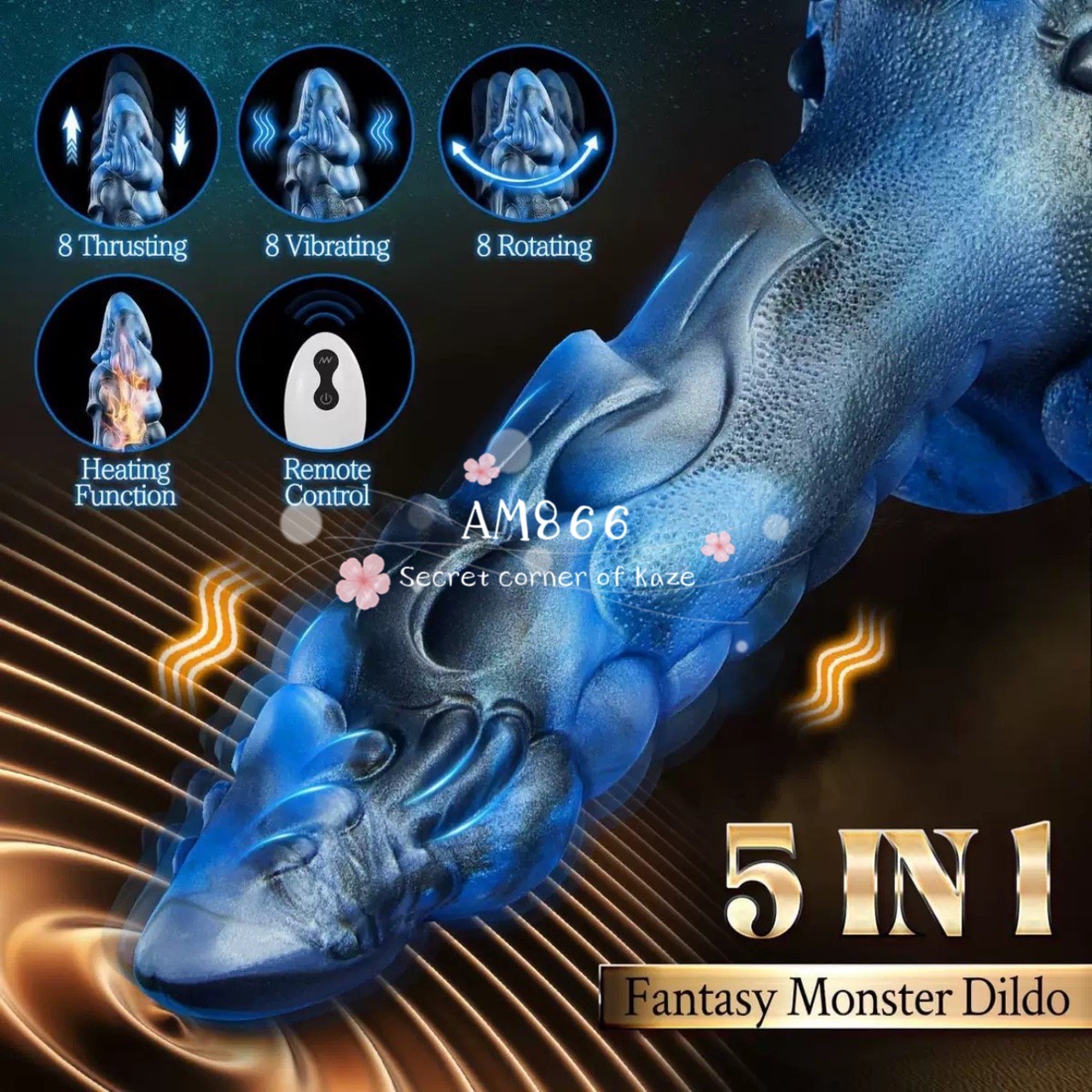 Toy monster massage big size Am866