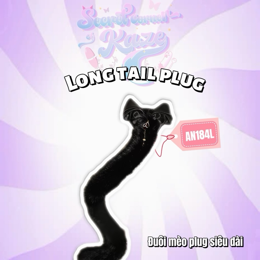 Plug mèo đen AN184L