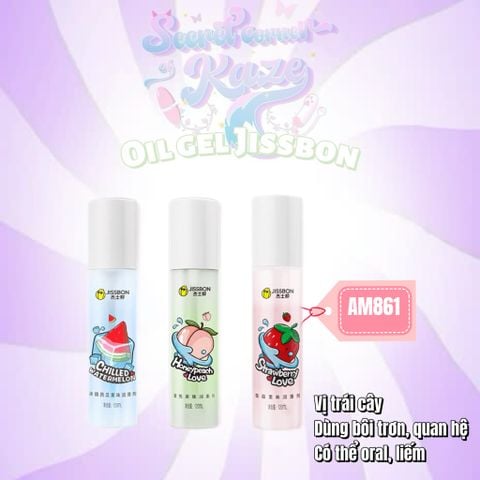 Gel bôi trơn vị trái cây Jissbon 120ml AM861
