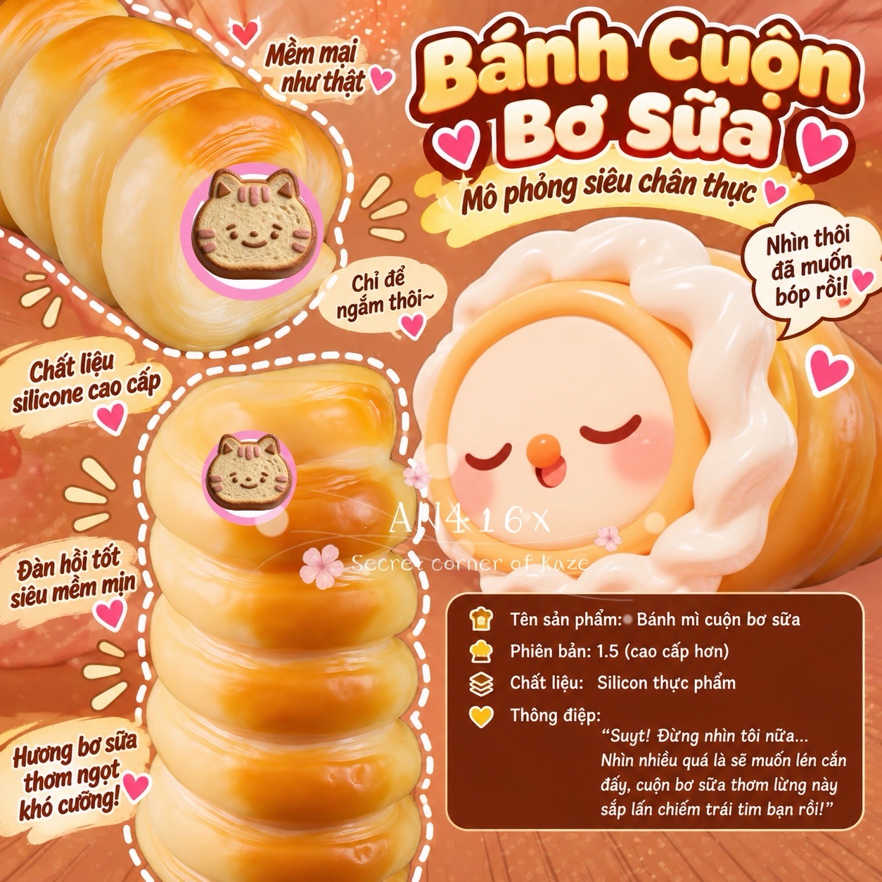Series bánh mì AN416x