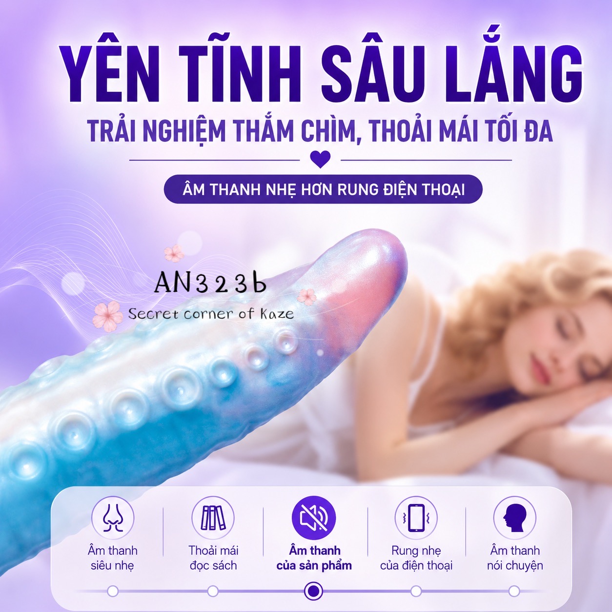 Râu tuột xoay rung AN323b