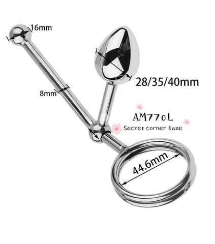Khóa bi kèm buttplug AM770L