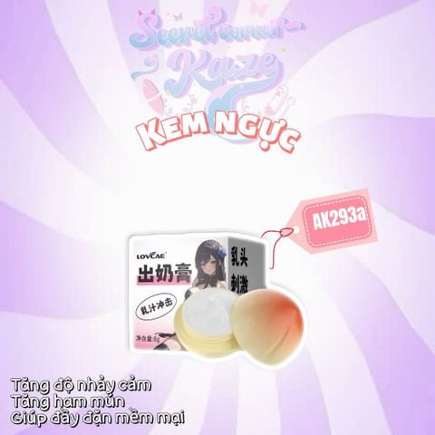 Kem tăng nhạy cảm ngực AK293a