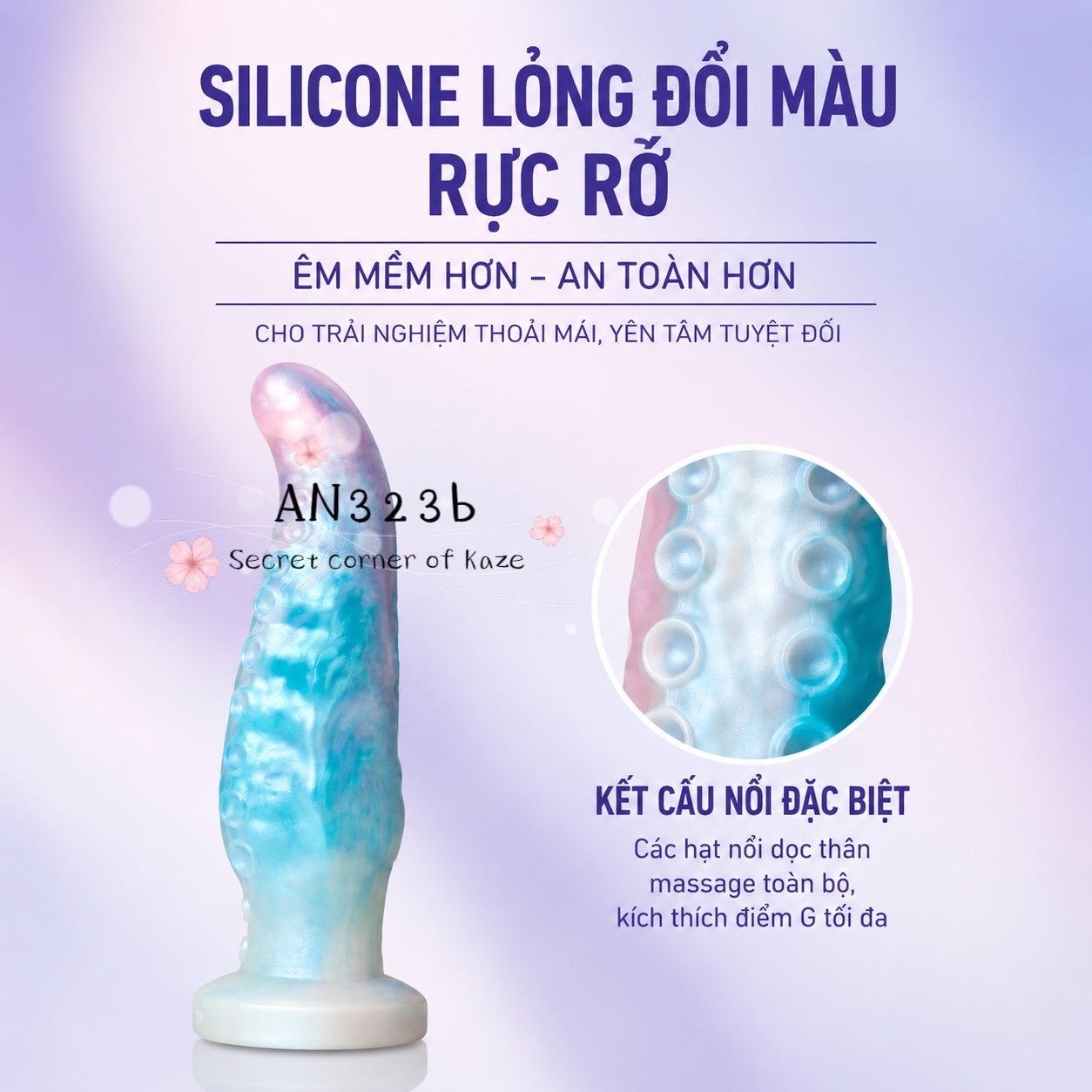 Râu tuột xoay rung AN323b