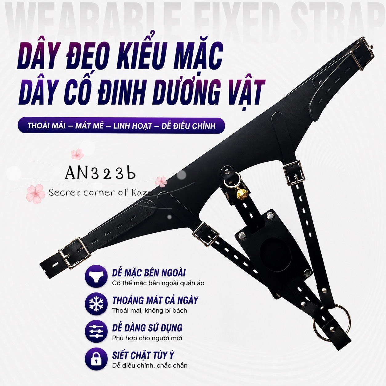 Râu tuột xoay rung AN323b