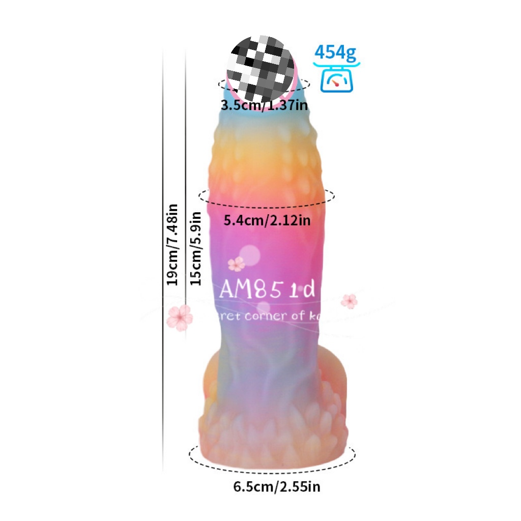 Bạch trạch dildo AM851d