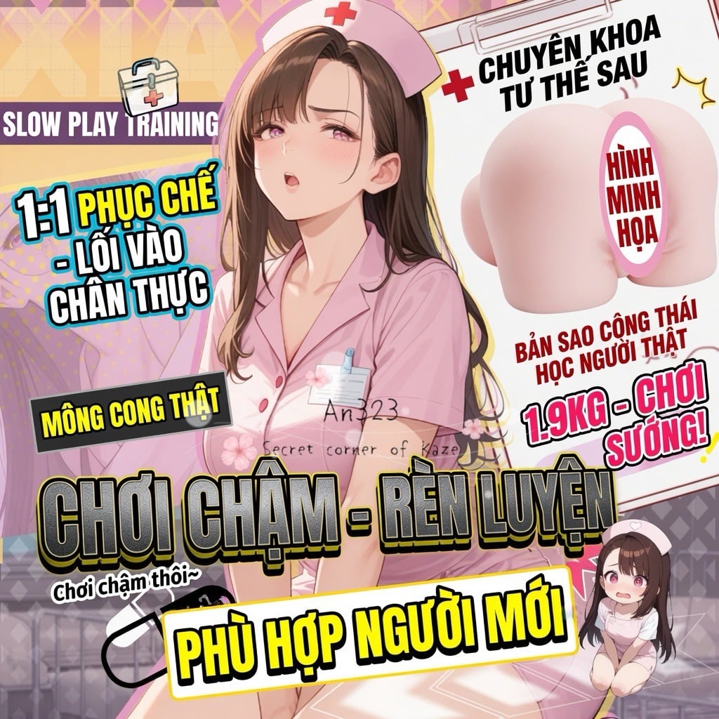 Bé ý tá thẹn thùng An323