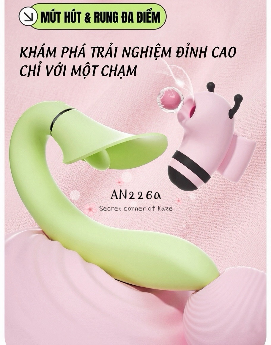 Ong và Lá Hoa AN226a