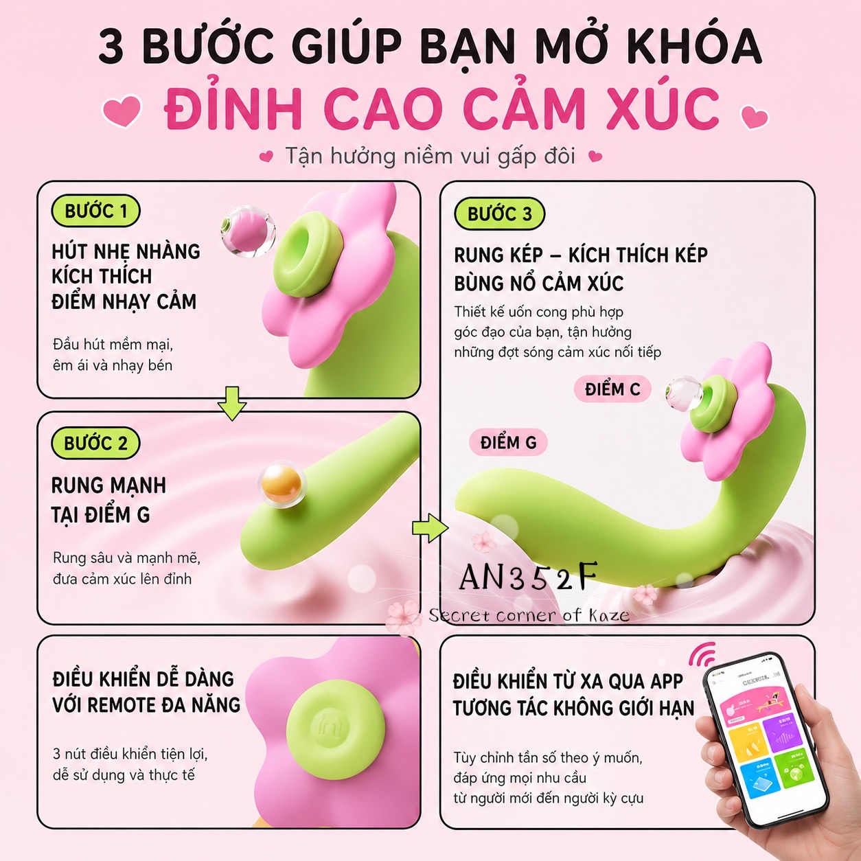 Hướng dương hồng AN352F