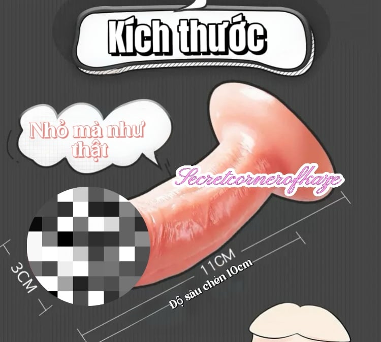 Dildo da mini gắn dt/tường AM501a