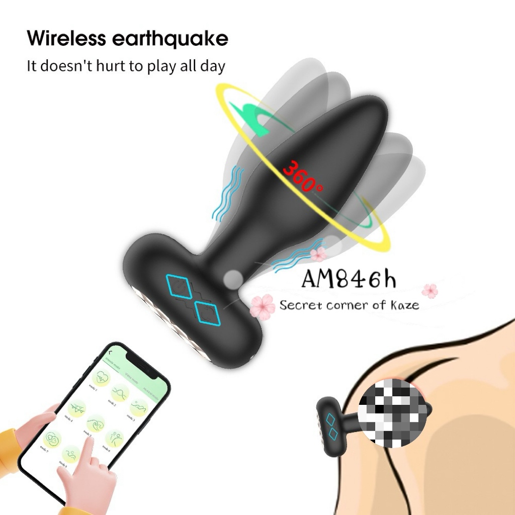 Pulic buttplug AM846H