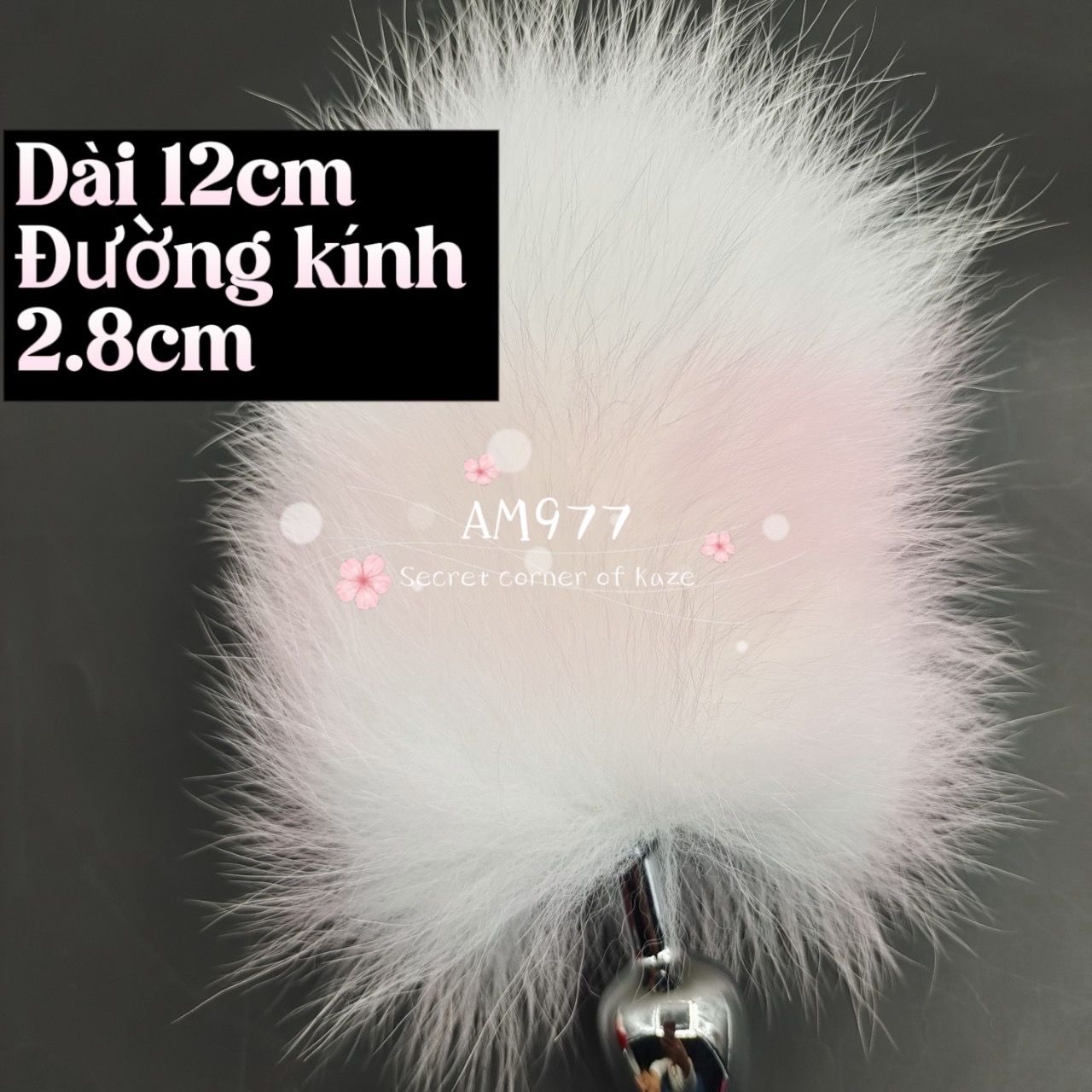 Đuôi thỏ nhiều màu AM977