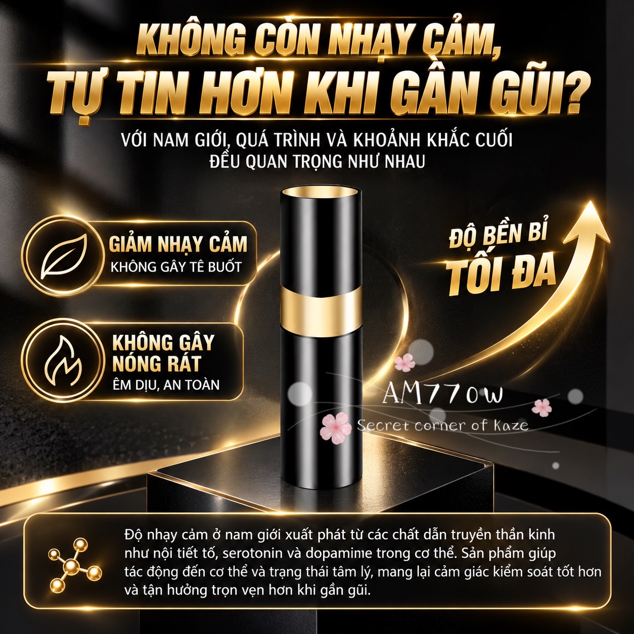 Xịt kéo dài AM770w